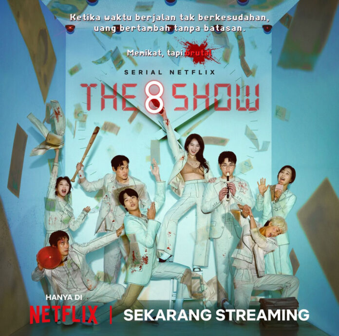 Poster drakor netflix terbaru The 8 Show (sumber: instagram.com/netflixid).