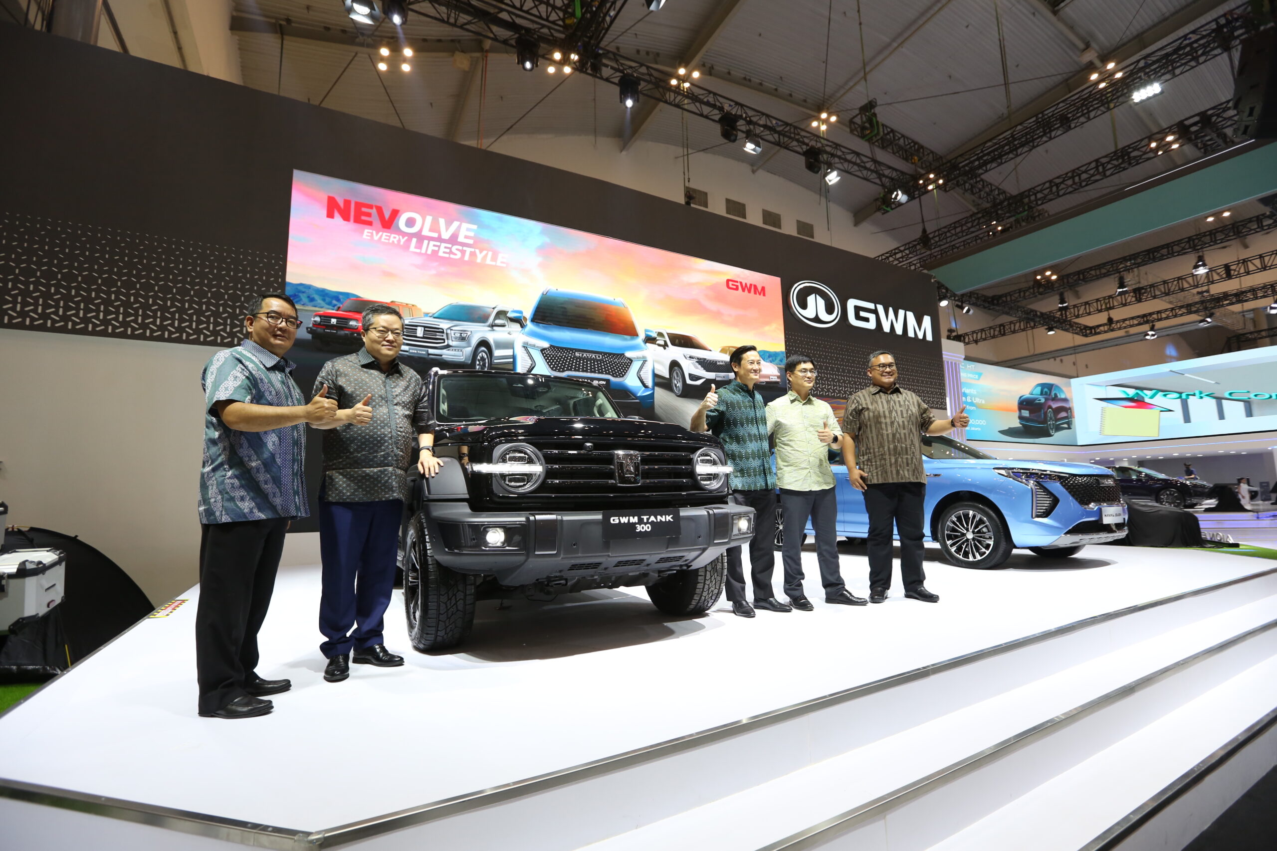 Perdana di GIIAS 2024 GWM Resmi Luncurkan Tank 300 HEV