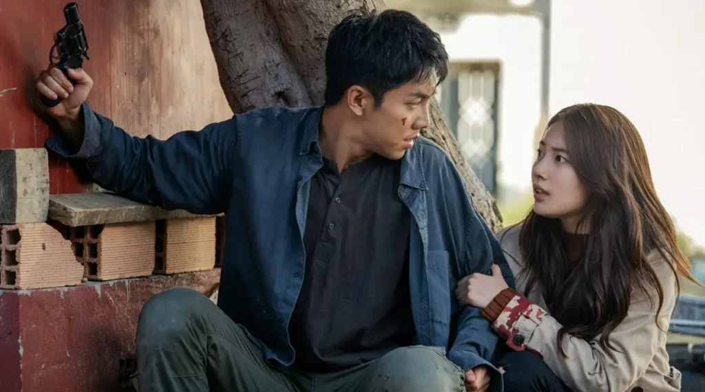 drakor yang lagi seru lainnya ada vagabond yang mempertemukan lee seung gi dan suzy beradu aksi