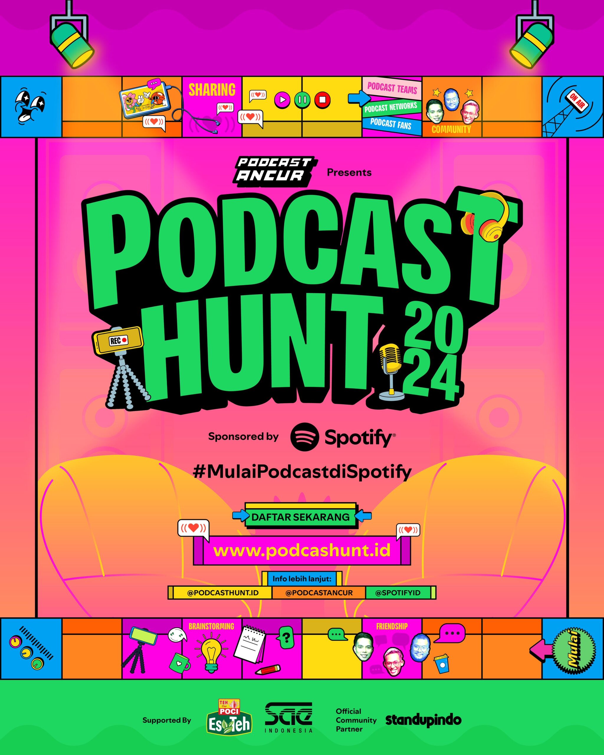 Konsep Konten Podcast yang Menarik & Anti-Mainstream, Kenali konsep konten podcast yang menarik untuk dicoba, mulai dari ngobrol bareng influencer hingga komedi horor. Yuk, mulai podcastmu sekarang!